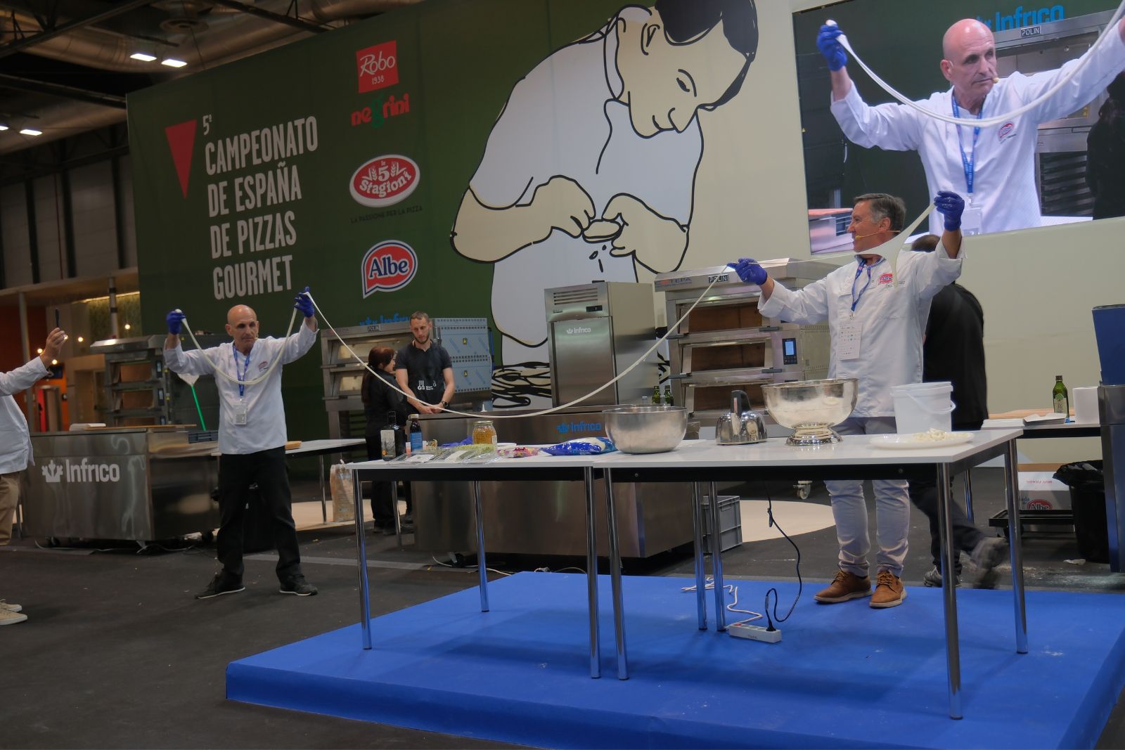 Fotografia para Medios Campeonato España Pizza Gourmet